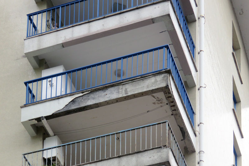 Rehabilitación de balcones en Azkoitia